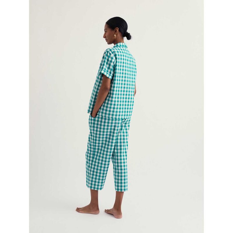 Seasalt Cornwall Nesting Bird Pyjamas - Foredeck Deep Dive Chalk image number 1